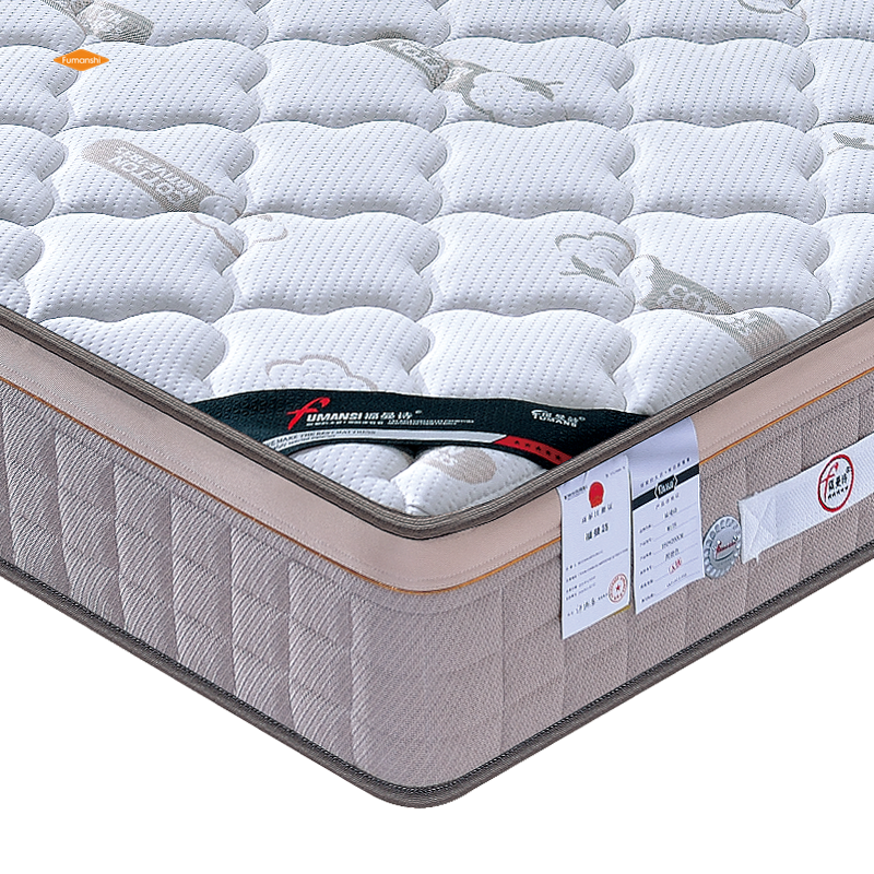 Hot Sale Hotel Euro Top Adjustable Bed Pocket Spring Mattress Queen King Size Visco Memory Foam Mattress With Discounts