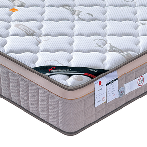 Hot Sale Hotel Euro Top Adjustable Bed Pocket Spring Mattress Queen King Size Visco Memory Foam Mattress With Discounts