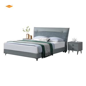 Hot-Sell Simple And Light Luxury Bed Frame Modern Bedroom Furniture American Style Beds King Bed Frame For Room Or Luxury Hotel