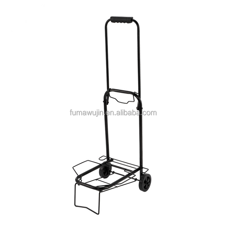 Hot selling portable luggage grocery foldable light weight shopping trolley for elderly cheap shopping carts