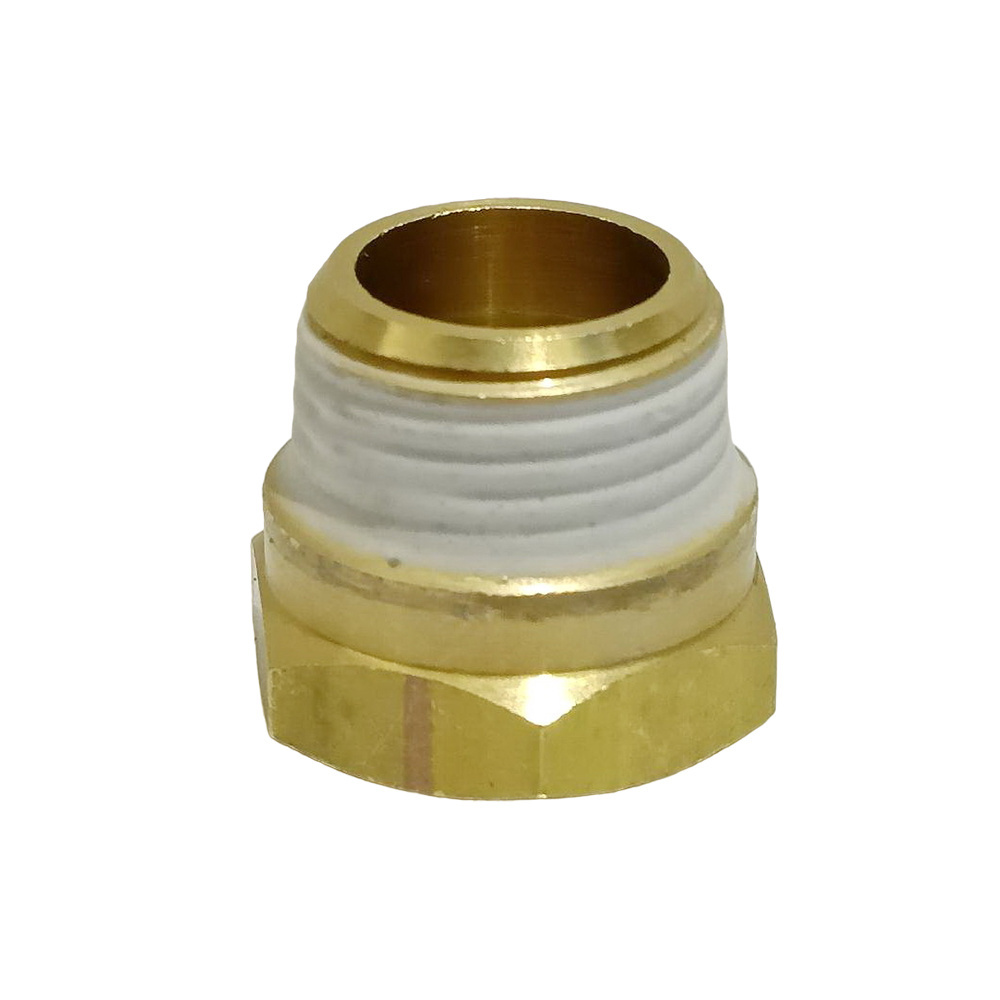 Quality Guarantee Easy To Install 22Mm Short Brass Reducing Couplings Water Pipe Fittings