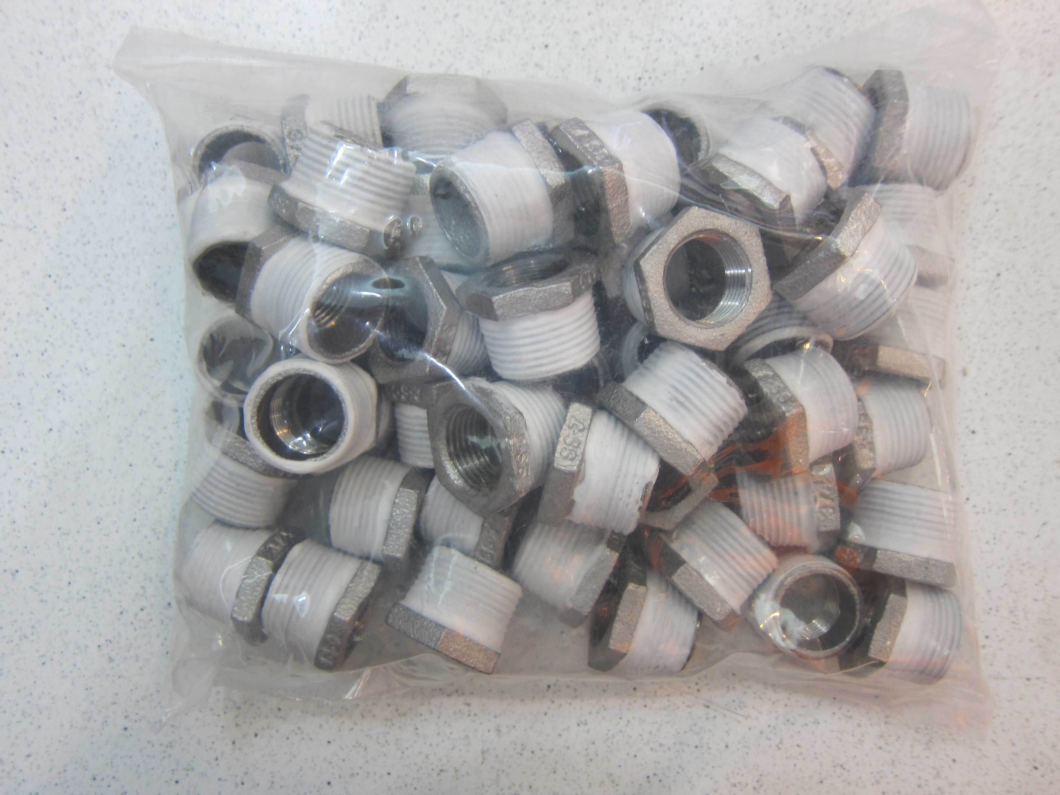 Excellent Quality Stainless Steel Bushing Hex Threaded 3/4*2/1 Inch Water Pipe Plug