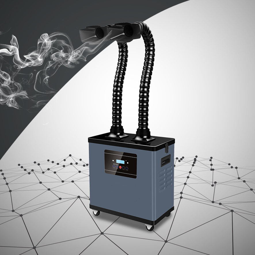 FC-1002 Mobile Welding Fume Extractor soldering Fume Extractor