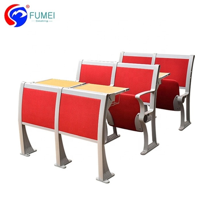 Red Folding Student Desk Chair With Table