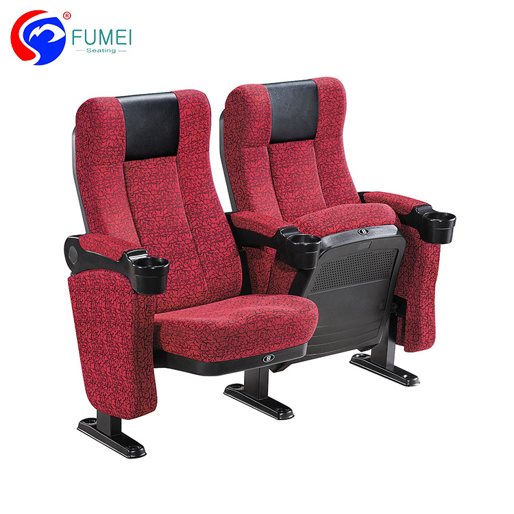 Used Folding Movie Theater Seats,wholesale fabric professional theater seats wooden armrests,cinema seats theater chair