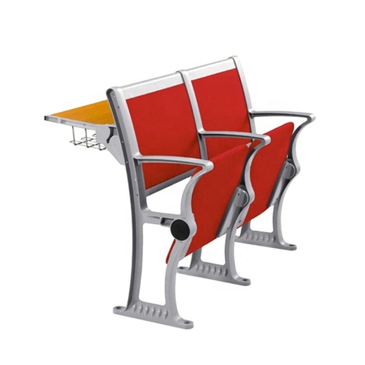 Red Folding Student Desk Chair With Table