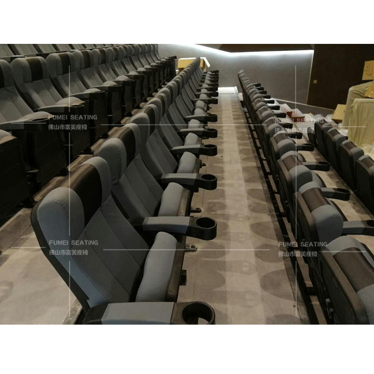 Used Folding Movie Theater Seats,wholesale fabric professional theater seats wooden armrests,cinema seats theater chair