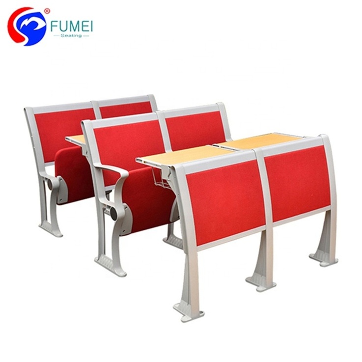 Red Folding Student Desk Chair With Table