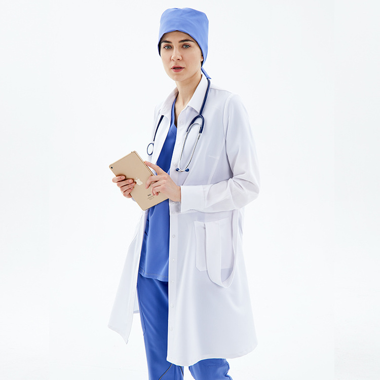 Top Sale Guaranteed Quality Lab Coat Uniform Surgeons Lab Coat Lab Coat Hospital Unisex High Quality Scrub Uniforms