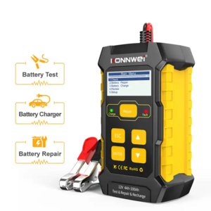 Hybrid Digital Car Battery Capacity Tester Analyzer 100-2000 CCA 12V Lead acid Battery Charger with Pulse Repair 3 in 1