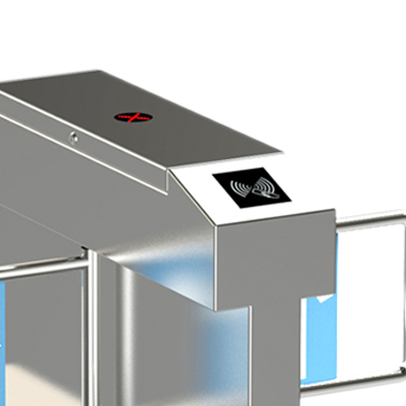 Fumoter Fully Automatic Pedestrian Turnstile Barrier Speed Swing Gate for Commercial Building Hotels