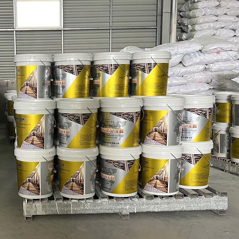 China Manufacturer Factory Price Liquid Fire-resistant Fire Retardant Coating Fireproof Paint for steel structure