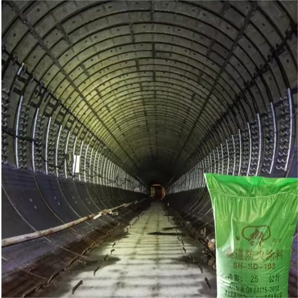 OEM Manufacture Supplier Of Polyurea Fireproof Or Fireretardant Tunnel Fire Retardant Coating