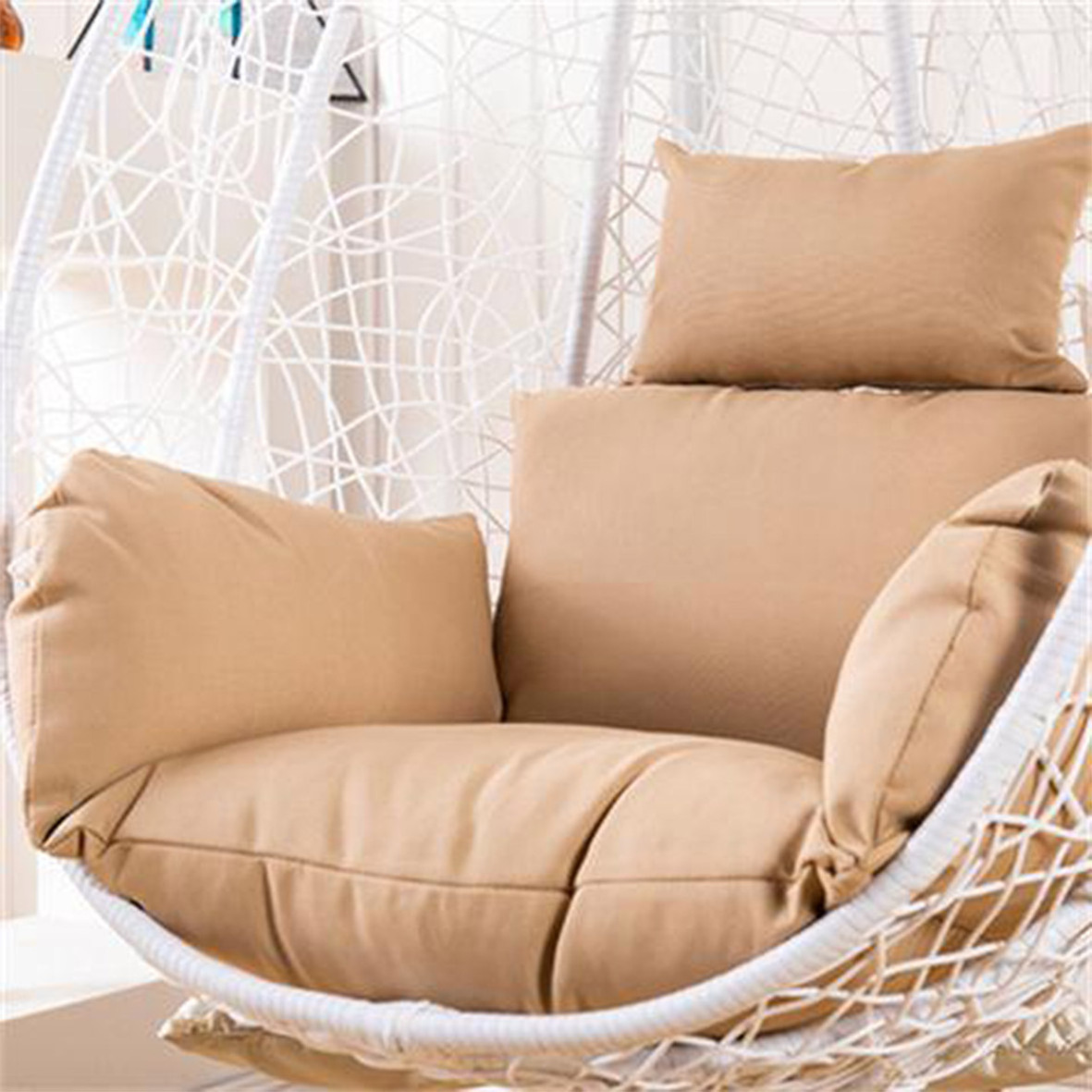 Wholesale high quality Bird's nest seat waterproof stuffed doll cotton egg chair seat cushion