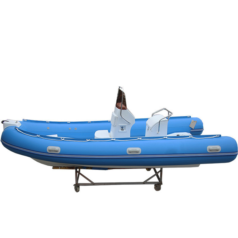 17 Feet  Luxury RIB Boat Rescue Boat with Central Console Steering System