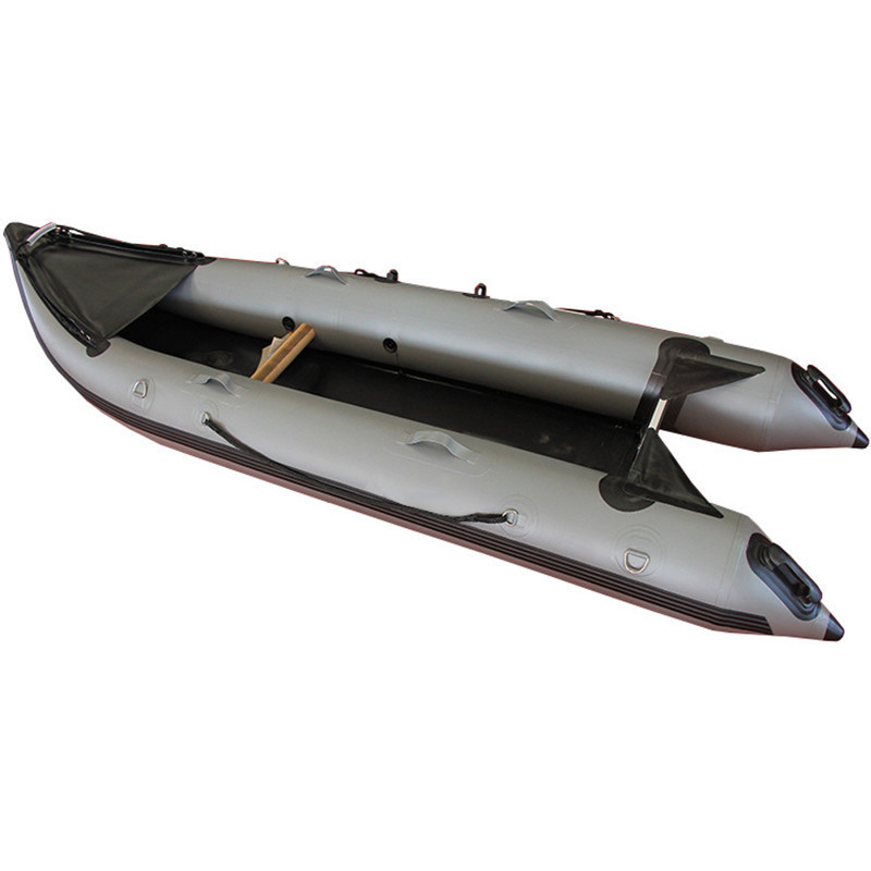 Kaboat inflatable 12ft canoe raft portable aluminum hull tender boat for sale