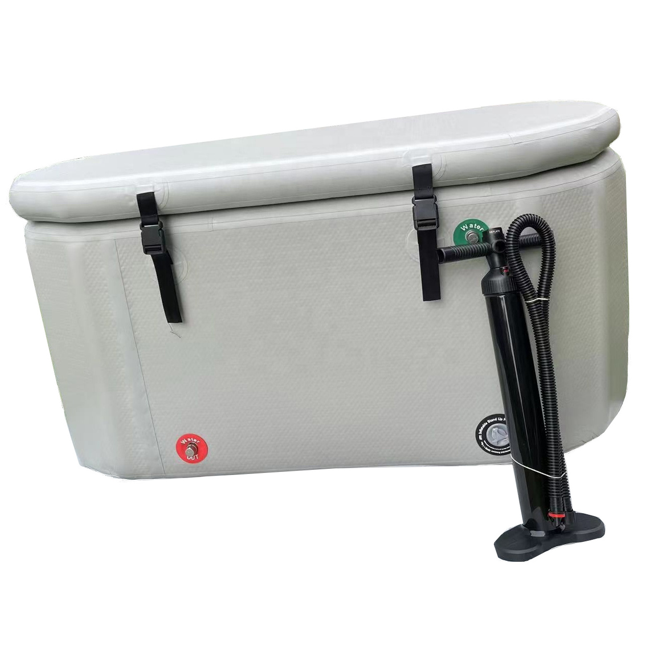 Hot Selling Ice Bath Barrel Inflatable Portable Cold Plunge tub of Good Quality for Ice Bath