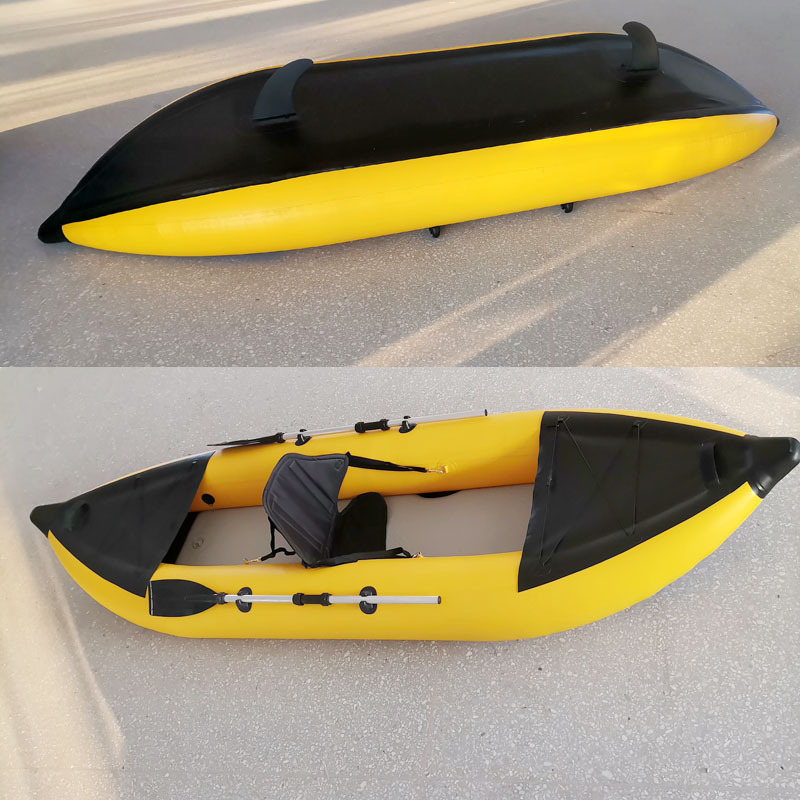 Good quality clear kayak boat cheap rowing canoe pedal boat fishing Kayaks for sale