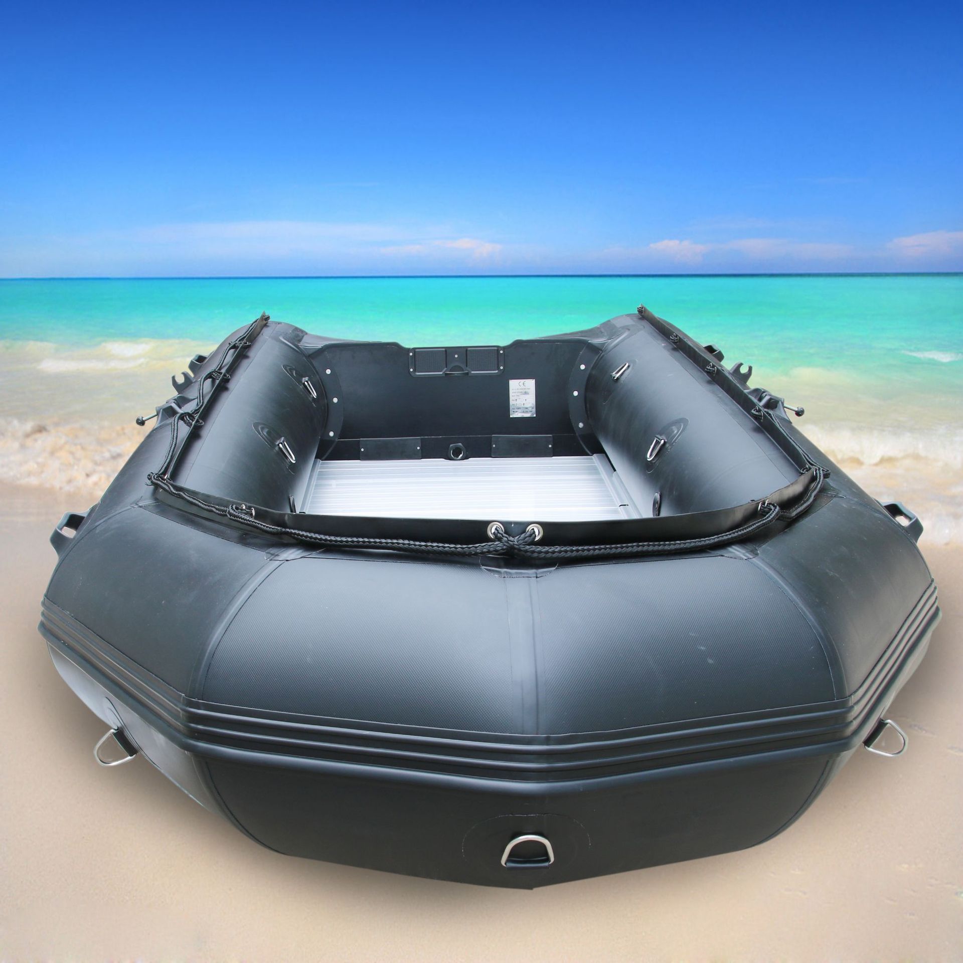 High speed hydro force inflatable boats with inflatable keel customize aluminum floor rowing boat dinghy