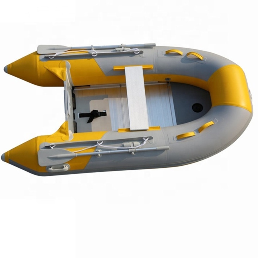 PVC Inflatable Boat Tender 230 cm Rowing Boat Yacht Tender Small Fishing Boat 7.5 feet 7 1/2ft