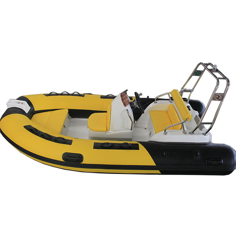 13 Feet RIB Speed Boat Semi Rigid Inflatable Boat Luxury Fishing Boat 13ft