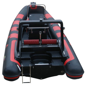 Protender RIB600 RIB Boat 20ft 8 Person Premium Rigid Inflatable Boat with Steering System