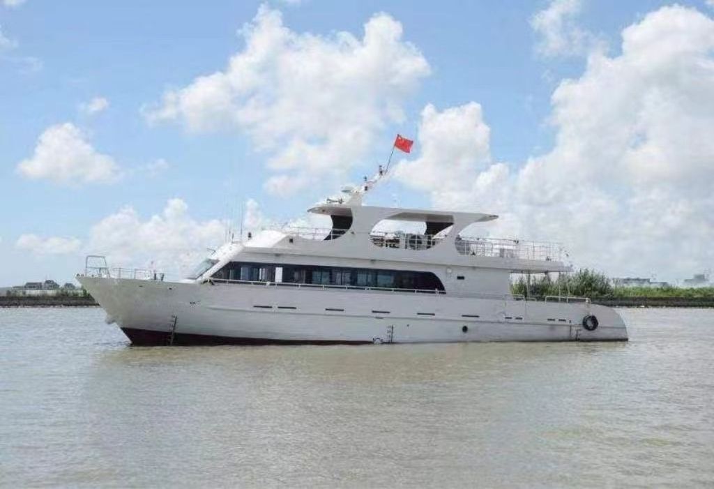 Sale of used  23.8 meters coastal steel Class III yacht built in 2019 China shipyard