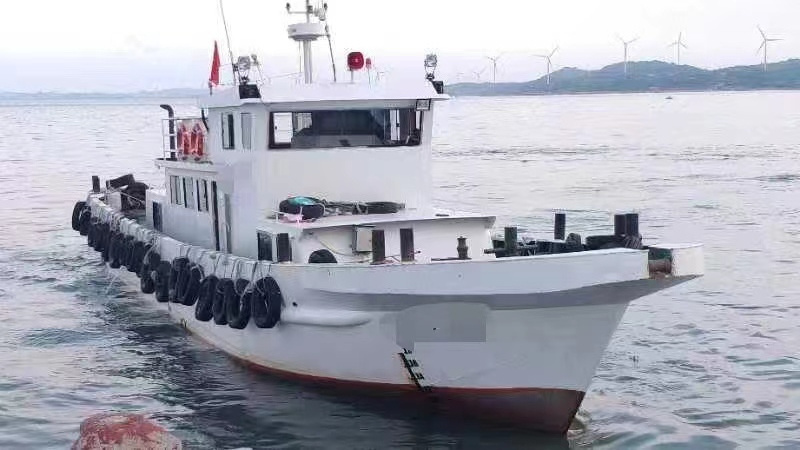 Sale of used  19.8 meter coastal steel traffic boat  built in 2016 China shipyard