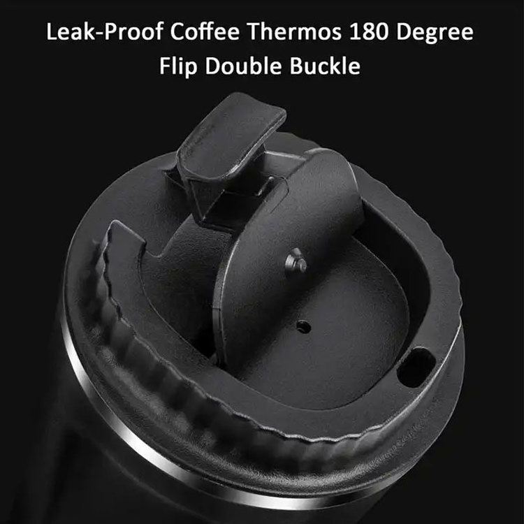 12oz Travel Mug Insulated Coffee Cup Vacuum Stainless Steel Double Walled Reusable Tumbler With Leakproof Lid