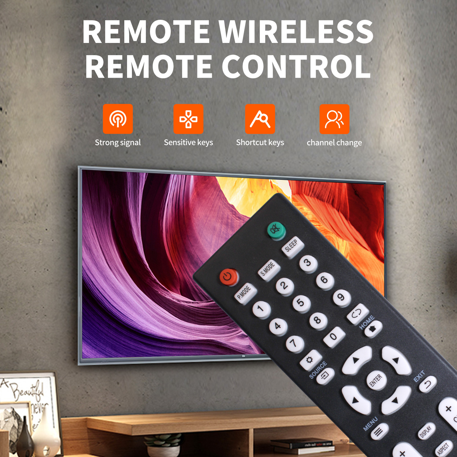 Infrared Remote Control suitable for WANSA TV BOX