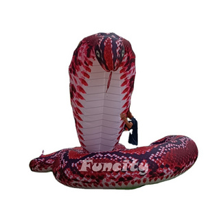 Outdoor commercial inflatable  rabbit decorative advertising model inflatable snake, model for sale