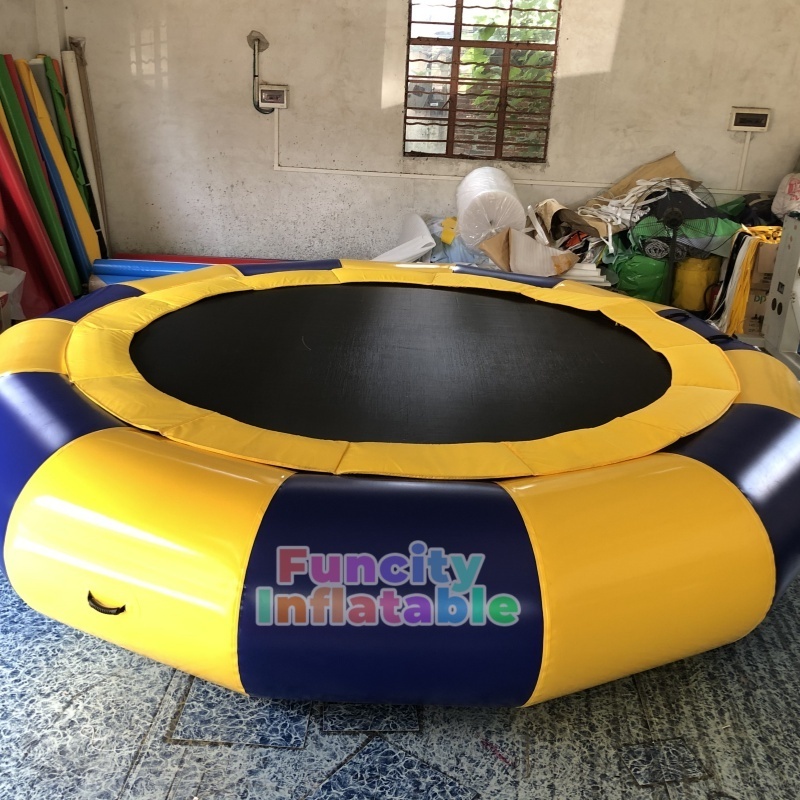 PVC Outdoor Inflatable Joyful Water Toys for sale inflatable water trampoline cloud