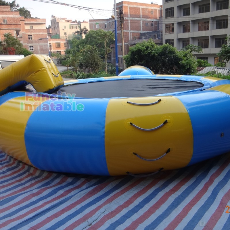 Joyful Water Park Customize For Children & Adult Play Inflatable Equipment Water Trampoline