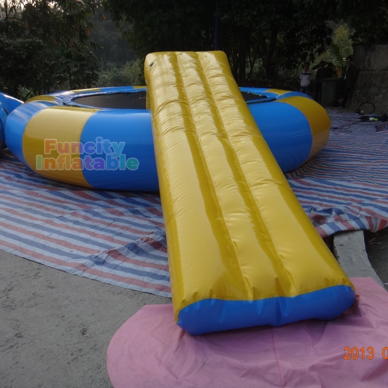 Joyful Water Park Customize For Children & Adult Play Inflatable Equipment Water Trampoline