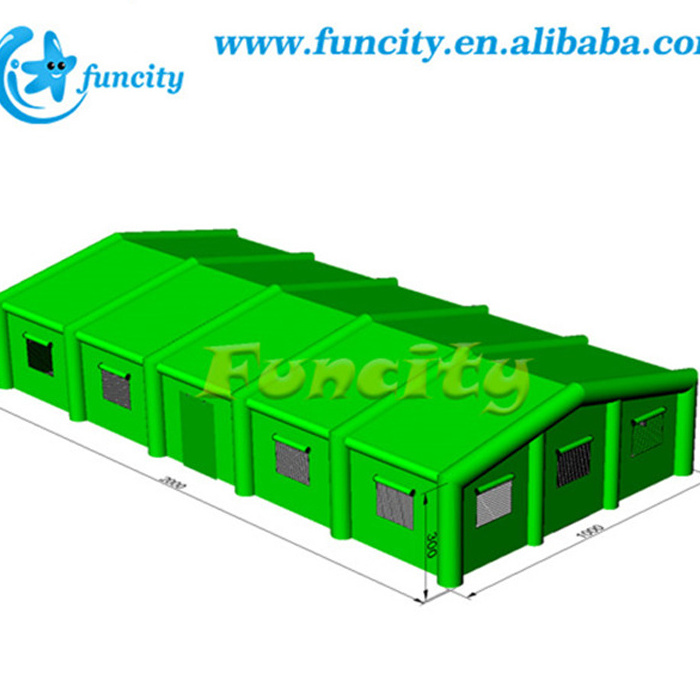 Waterproof inflatable medical tent for shelter ,inflatable relief tent manufacturer for party or events rentals