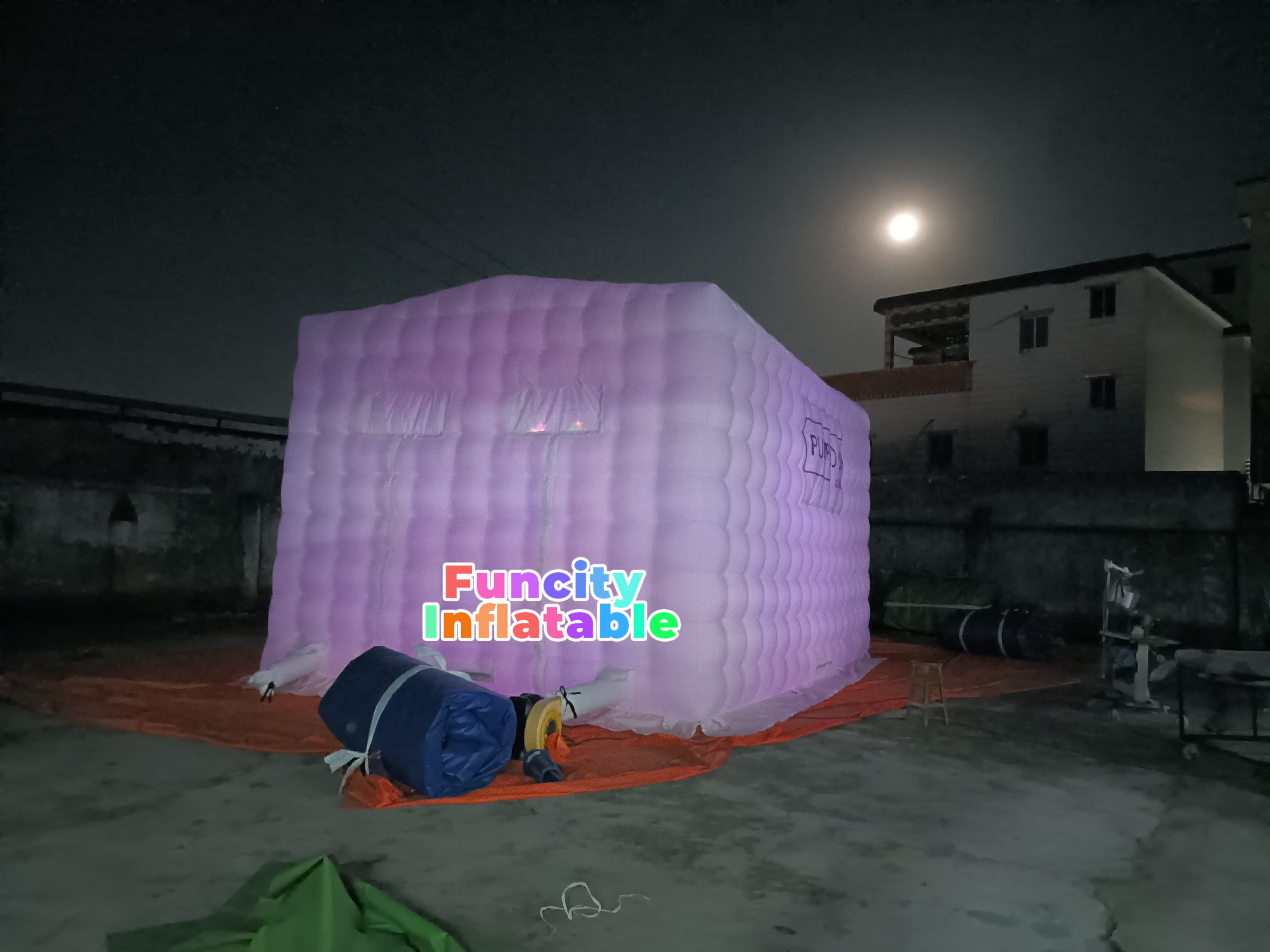 Whole sale Portable Inflatable Night Club Hire Blow Up Nightclub Inflatable Discos Party