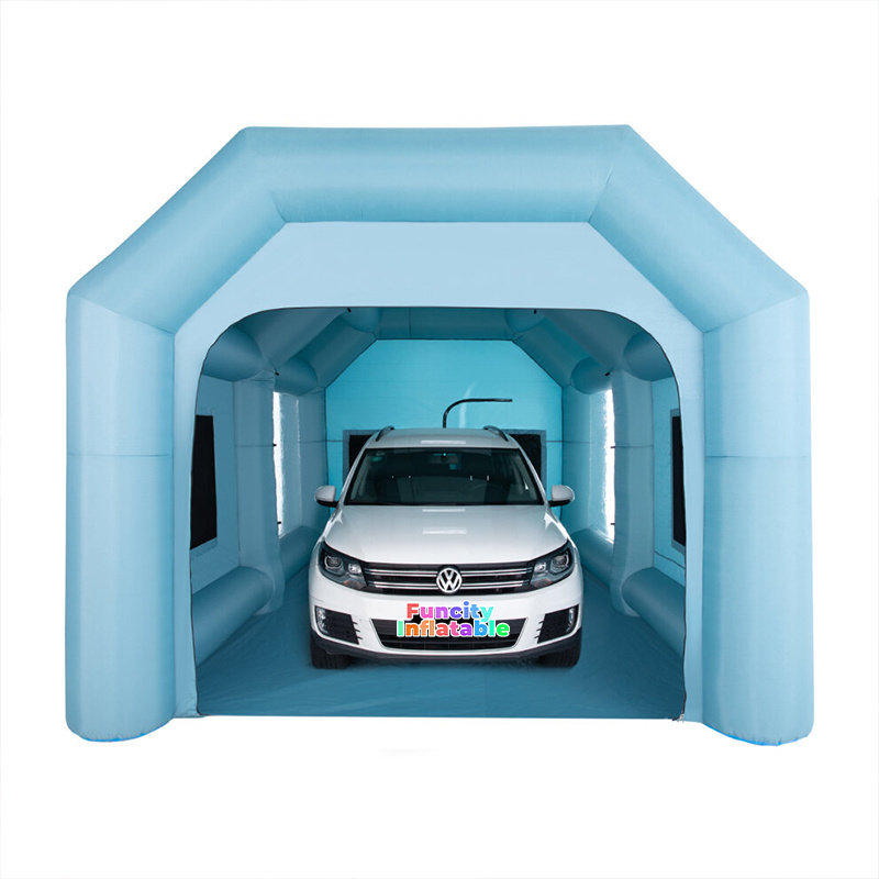 Inflatable Paint Booth,Inflatable Spray Booth with powerful Blower,More Durable Portable Spray Painting Tent