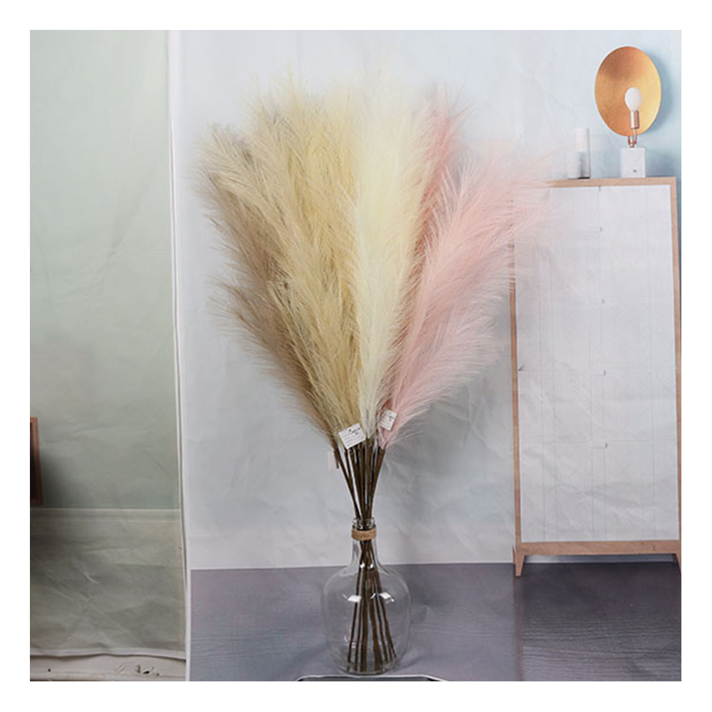 Factory Wholesale Artificial Large Faux Pampas Grass