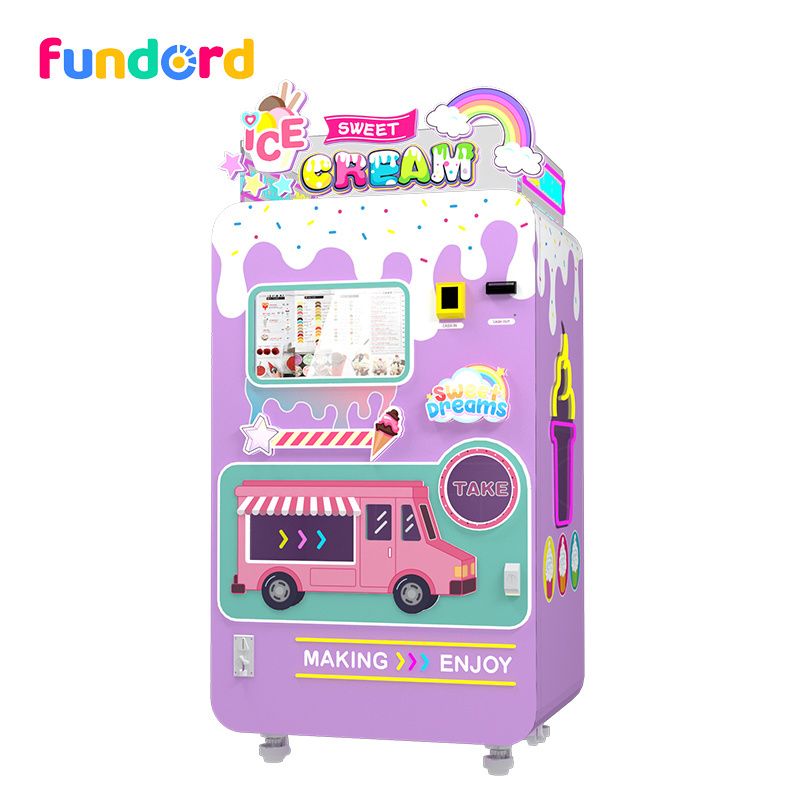 Fundord 2024 ice cream protein shakes vending machine