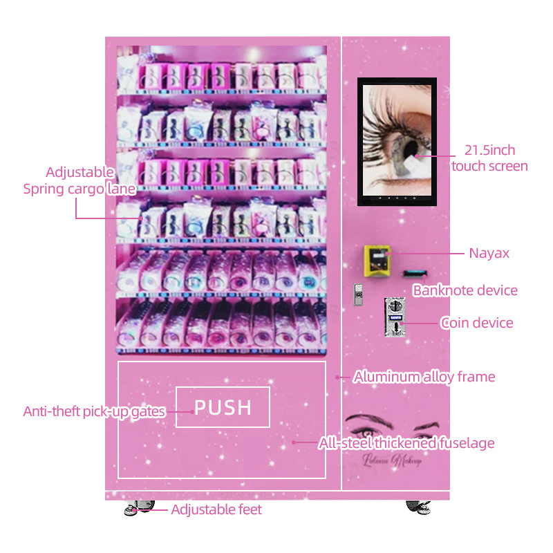 cheap eye lash beauty product vending machine