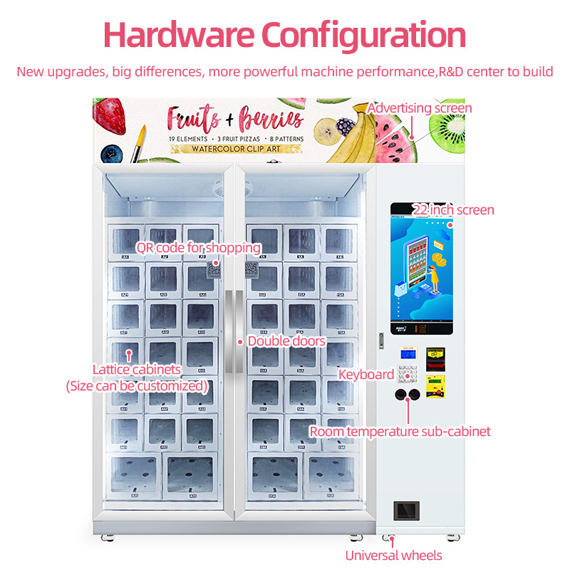 2024 Fundord frozen yogurt food vending machine