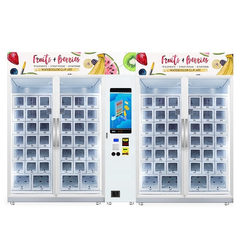 smart fridge vending machine lockers