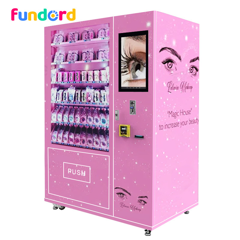 cheap eye lash beauty product vending machine