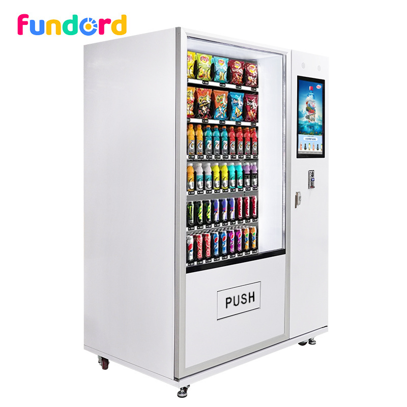 Fundord Auto Snack Bottled Beer Cold Drink Water Vending Machine Factory Drink Vending Machine