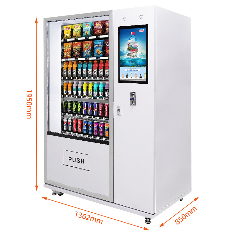 Snacks soda Vending Machine For Chip And Drinks