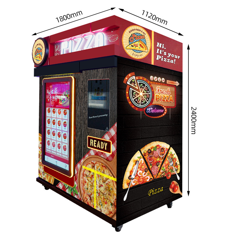 Fundord new fully automatic vending machine for pizza