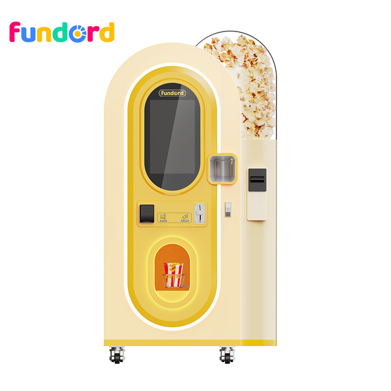 2024 Fundord fully automatic food popcorn vending machines