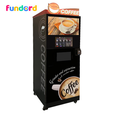 fully automatic bubble tea coffee vending machine