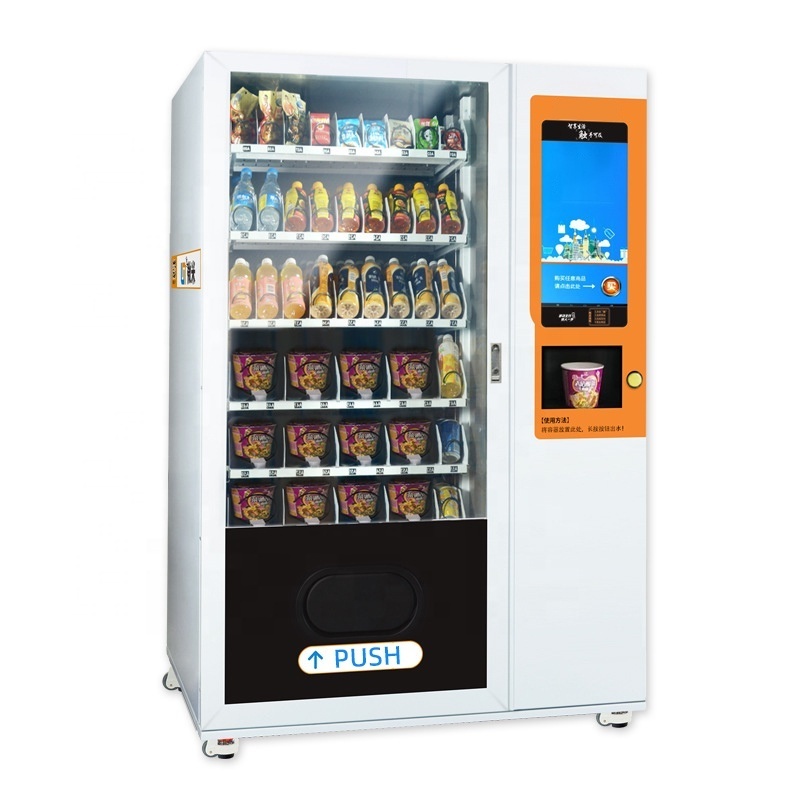 FUNDORD food instant noodle ramen vending machine with hot water