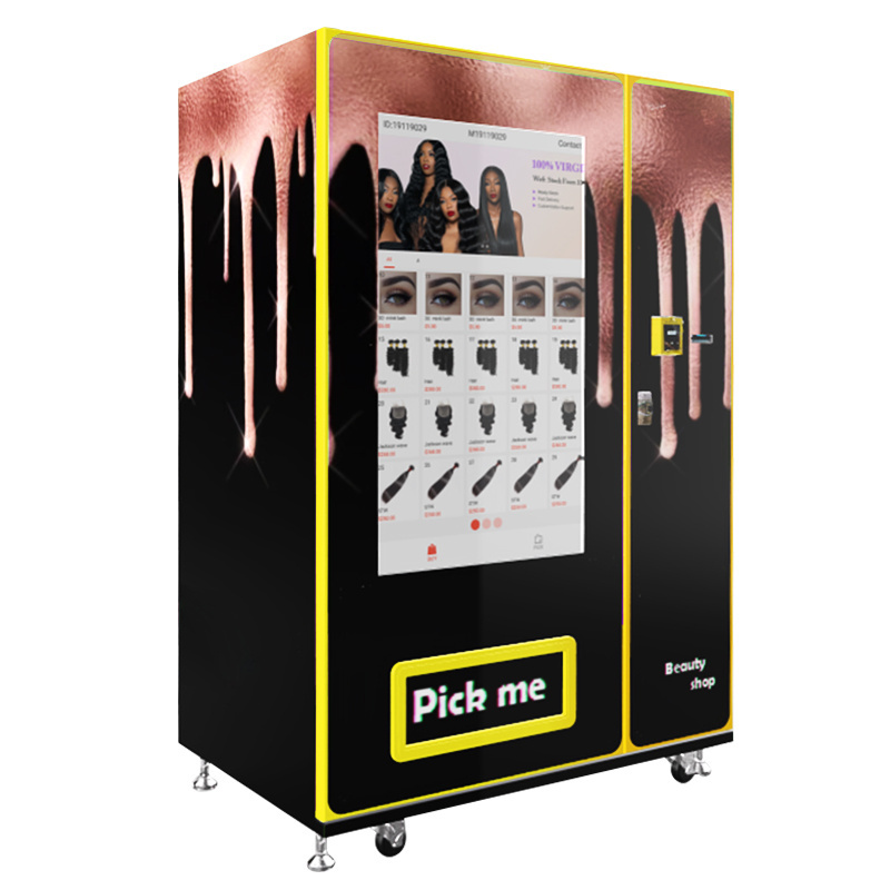 Fundord Factory Sales 49'' Touch Screen Nails Vending Machine For False Lashes